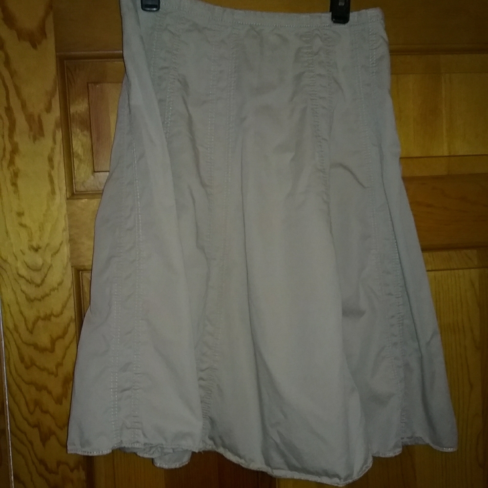 Casual  Tan Skirt